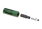 Green Action Army hop-up chamber with black inner barrel spring pins and small parts Action Army hop-up chamber CA M24