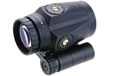 Holy Warrior airsoft 3x magnifier with adjustable diopter and durable design for enhanced targeting