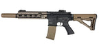 AEG airsoft rifle with tactical design and adjustable stock for enhanced performance in gameplay