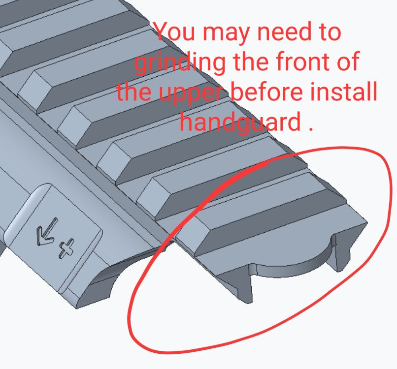 AIRSOFT ARTISAN GEN3 Handguard Installation Guide with Grooved Upper Rail for Airsoft Accessories
