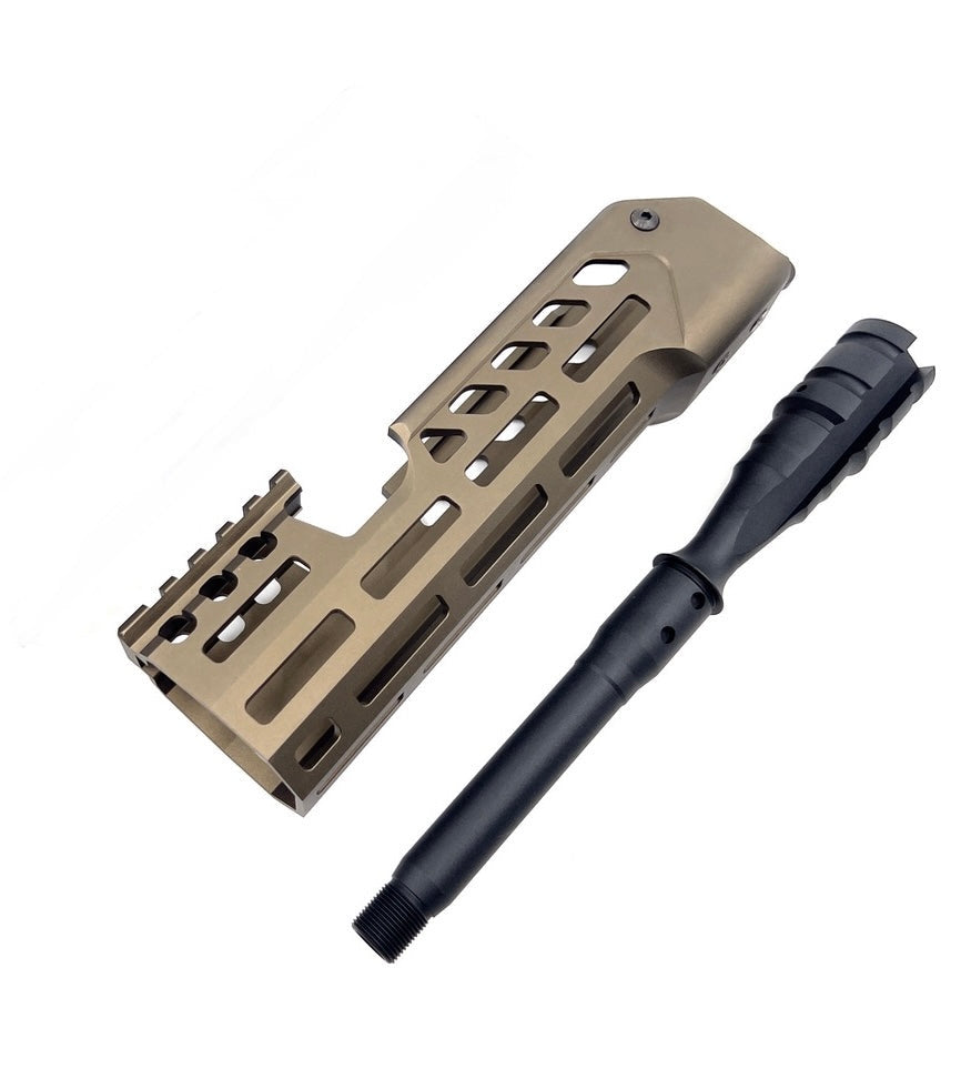 AIRSOFT ARTISAN GEN3 Handguard Set in Tan with Lightweight Design for Airsoft Guns