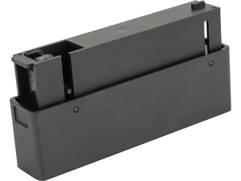 ASG AW308 AIRSOFT MAGAZINE in black, designed for seamless airsoft gameplay