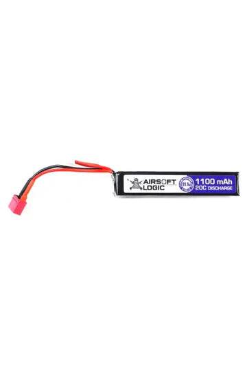 Airsoft Logic 1100mAh 20C Airsoft battery for enhanced performance in airsoft guns