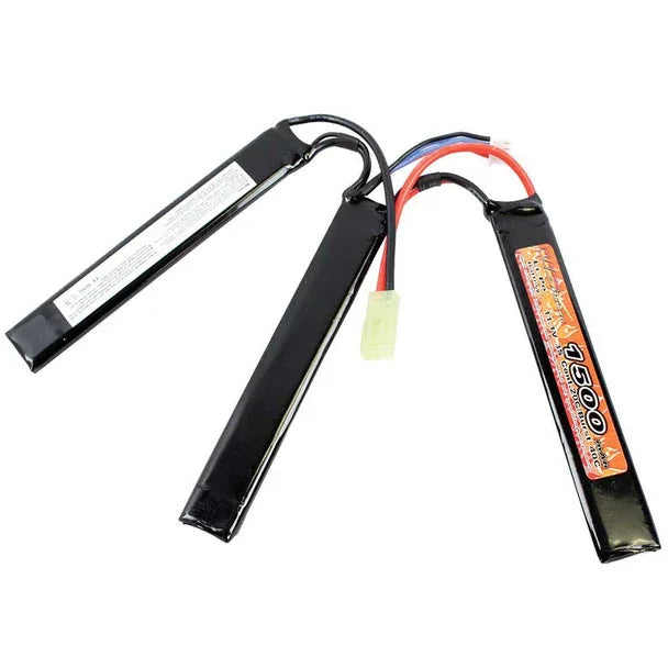 High-performance AIRSOFT BATTERY with 1500mAh capacity for reliable airsoft gameplay.