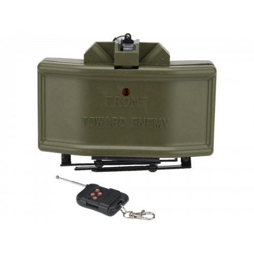 MATRIX airsoft claymore explosive device with remote control in olive green