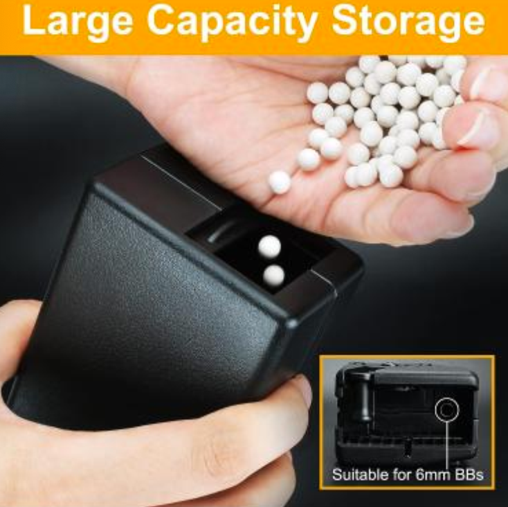 Ultraforce Airsoft Crank Speed Loader with large capacity storage for 6mm BBs