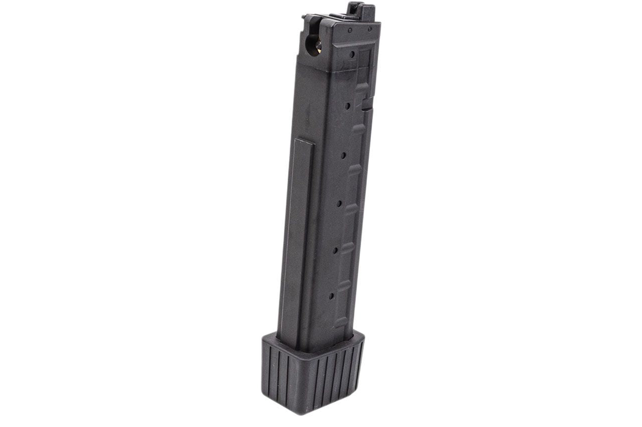 Airsoft GBBR magazine in black for enhanced shooting performance