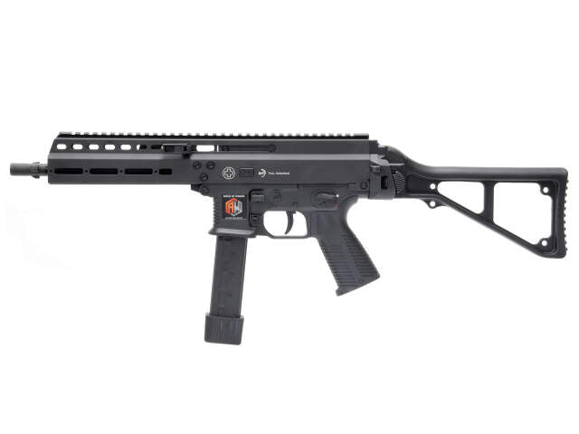 ARCHWICK B&T airsoft gbbr featuring a sleek design and adjustable stock for improved handling