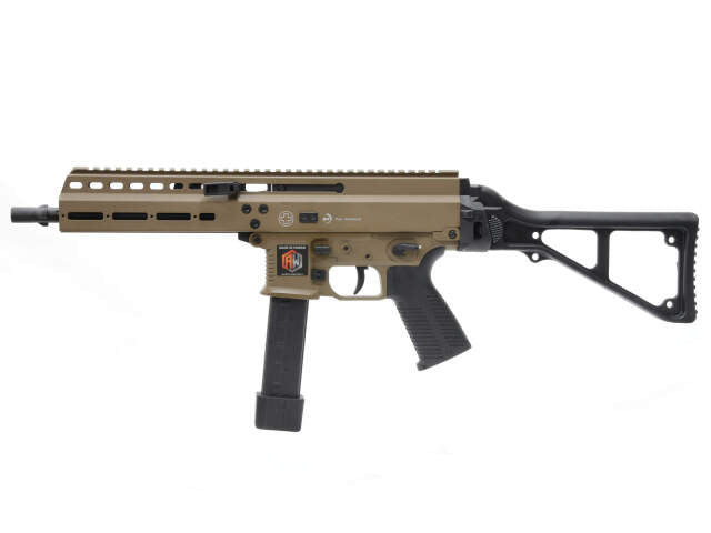 ARCHWICK B&T airsoft gbbr with adjustable stock and tactical rail system