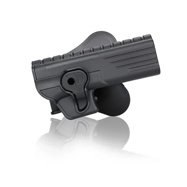 Cytac Airsoft Holster designed for secure firearm retention and quick access during gameplay