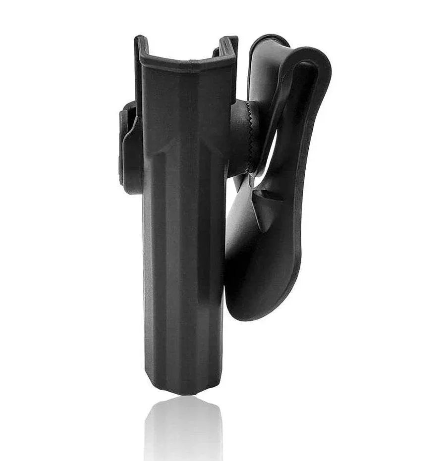 AMOMAX Airsoft Holster designed for secure firearm storage with quick draw capability
