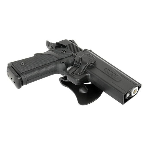 AMOMAX Airsoft Holster with Adjustable Retention for Secure Firearm Storage