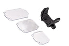 Holy Warrior airsoft lens protector set with three clear lenses and adjustable mount for protection and visibility