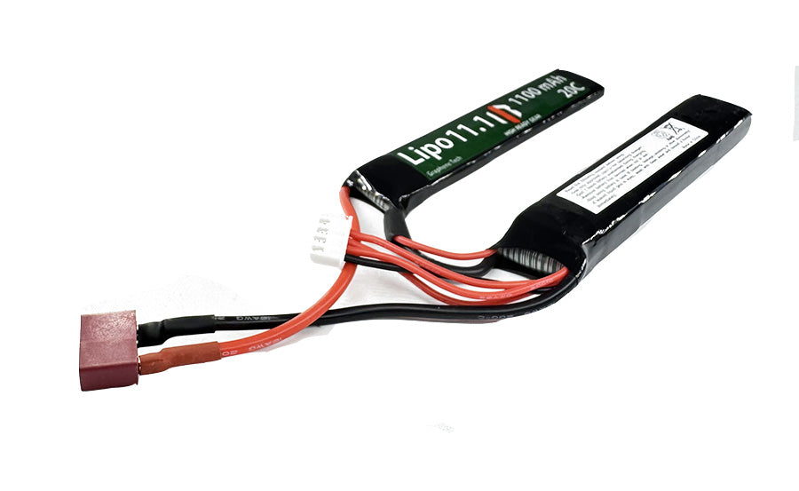 HIGH READY GEAR AIRSOFT LIPO DEAN battery pack with connectors for airsoft guns