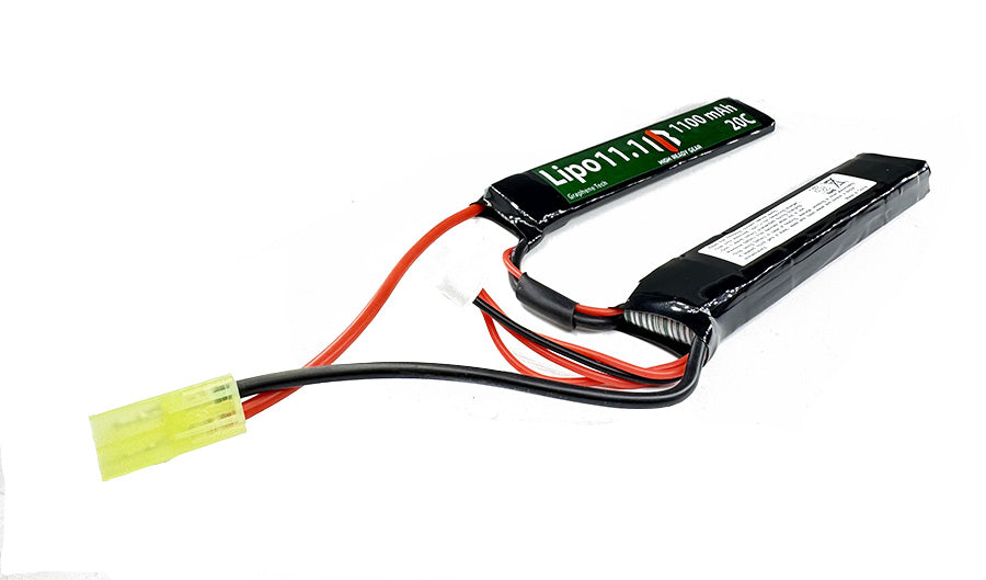 High Ready Gear consumables airsoft lipo tamiya battery with yellow connector and black wires