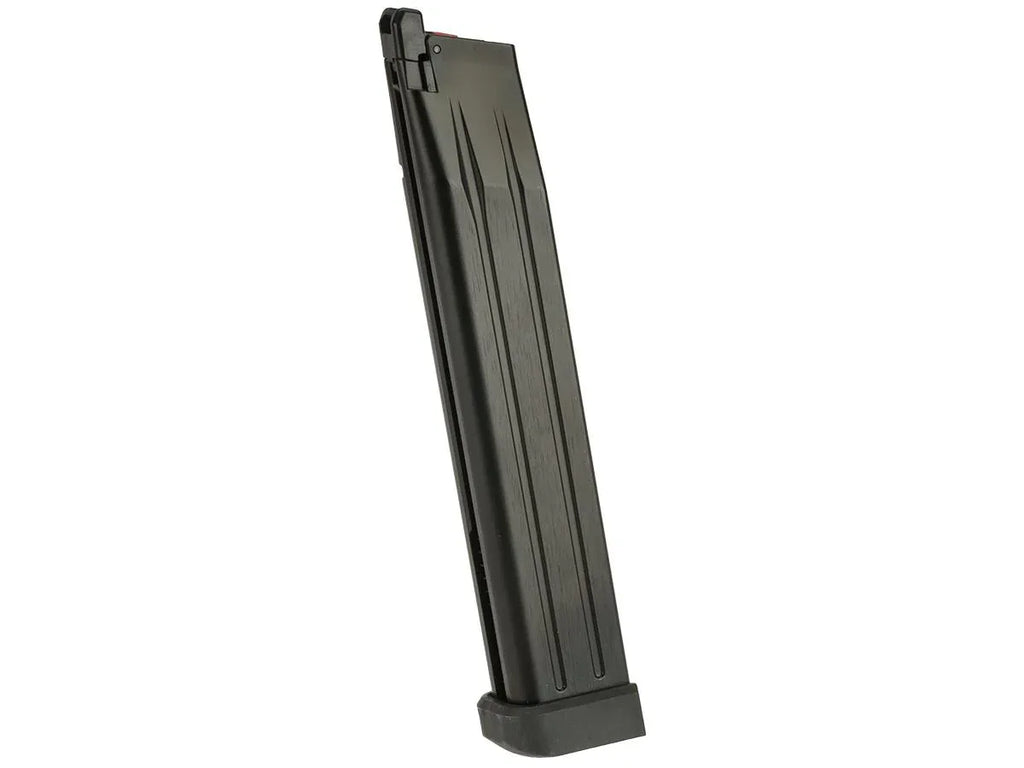AW Black Airsoft Magazine with High Capacity for Optimal Performance in Gameplay