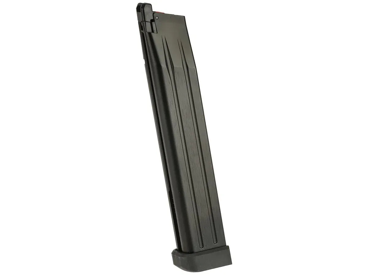 AW Black Airsoft Magazine with High Capacity for Optimal Performance in Gameplay