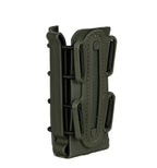 IDOGEAR Airsoft Magazine Pouch in Green with Durable Material and Secure Bungee Design