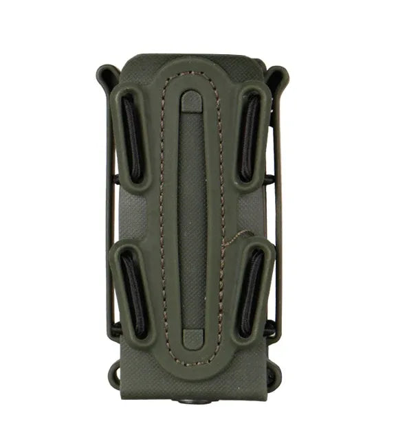IDOGEAR Tactical Airsoft Magazine Pouch in Olive Drab with Secure Retention Features