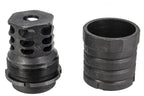 5KU Airsoft Muzzle Brake with Hexagonal Design for Enhanced Shooting Performance