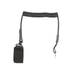 ASG Airsoft Pistol Lanyard with Coiled Design and Clip for Secure Attachment