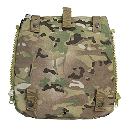 IDOGEAR camouflage tactical AIRSOFT POUCH with zipper and button straps for gear storage