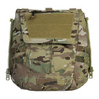 IDOGEAR camouflage tactical AIRSOFT POUCH with zippered compartments and velcro patch panel