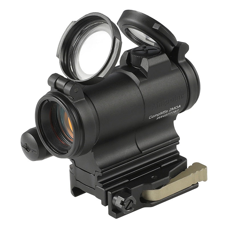 Holy Warrior Airsoft Red Dot Sight with Adjustable Magnification and Quick Release Mount