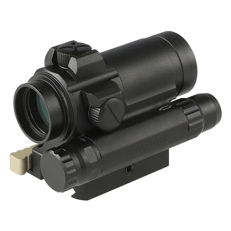HOLY WARRIOR airsoft red dot sight with adjustable brightness and easy rail mount for precision targeting
