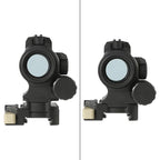 HOLY WARRIOR airsoft red dot sight with adjustable brightness and quick mounting for better accuracy