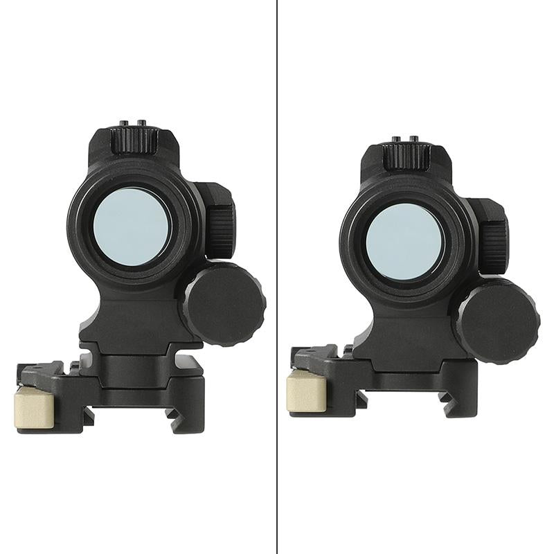 HOLY WARRIOR airsoft red dot sight with adjustable brightness and quick mounting for better accuracy