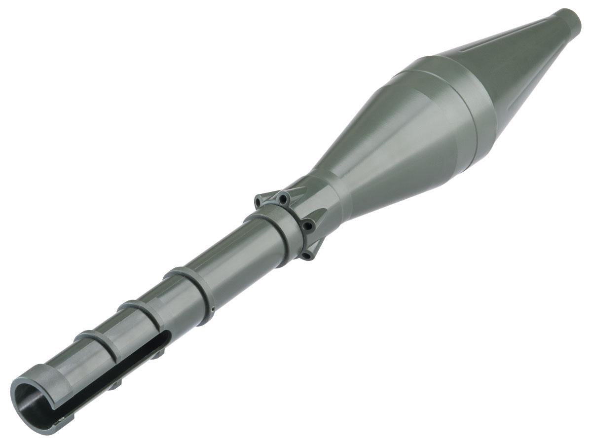 Matrix airsoft RPG launcher accessory in gray for airsoft enthusiasts