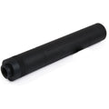 WADSN D TYPE AIRSOFT SILENCER in matte black design for improved shooting accuracy
