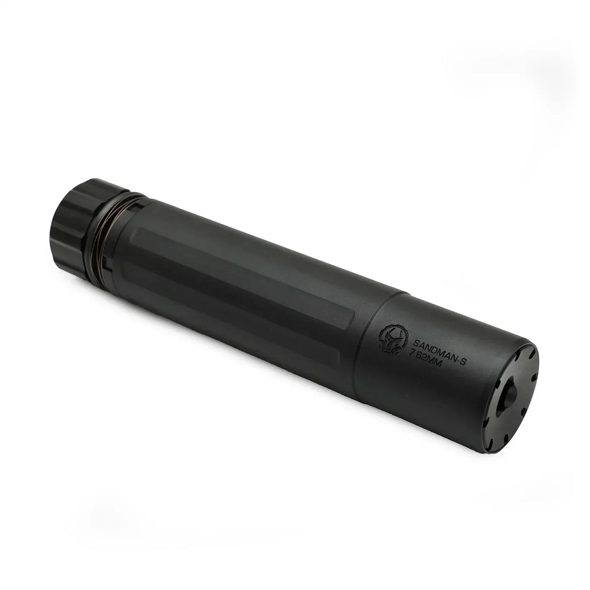 PTS Airsoft Silencer in Black with Durable Construction for Enhanced Stealth in Gameplay