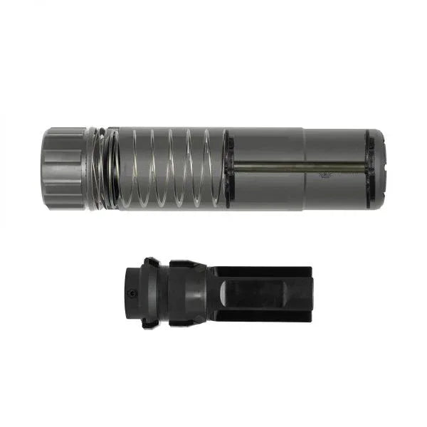 PTS Airsoft Silencer with Durable Construction for Enhanced Stealth in Airsoft Games