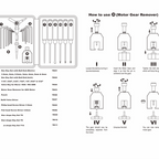 Ultraforce airsoft tool kit instruction manual showing tool usage and assembly steps