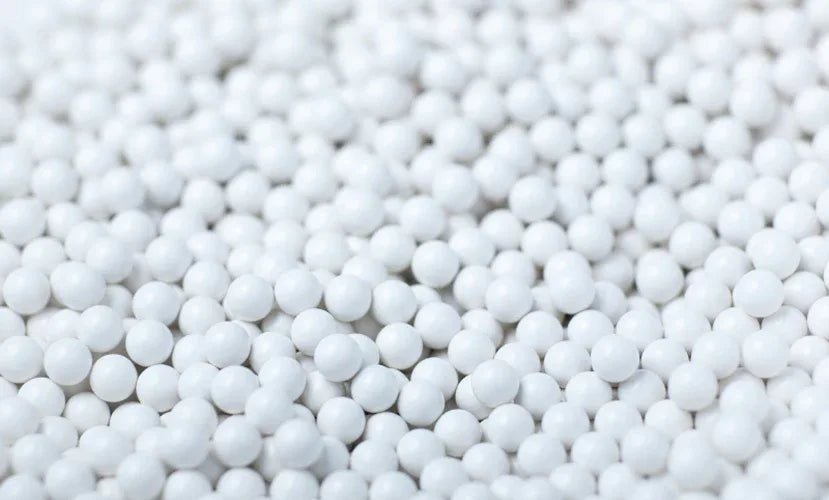 Premium BLS .12g bbs in white, perfect for airsoft gun use and target shooting