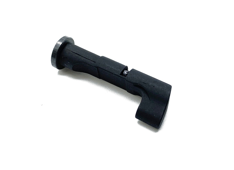 ARMY ARMAMENT Hi-Capa extended magazine release in black polymer for airsoft pistol enhanced grip