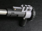 Close-up of AIRTECH conversion kwa component showing detailed mechanical parts on black background