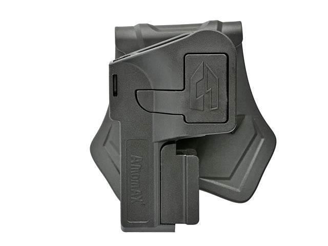 AMOMAX OPEN HOLSTER designed for secure firearm carrying with a sleek, durable design