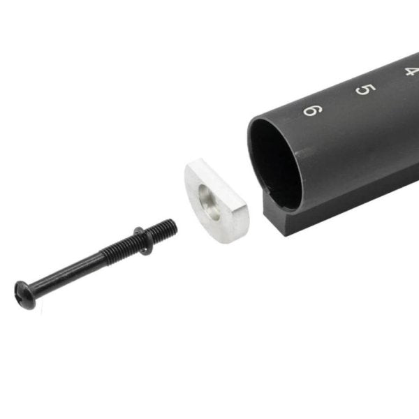 APS BUFFER TUBE 6 POSITION METAL M4 with accompanying hardware for easy installation