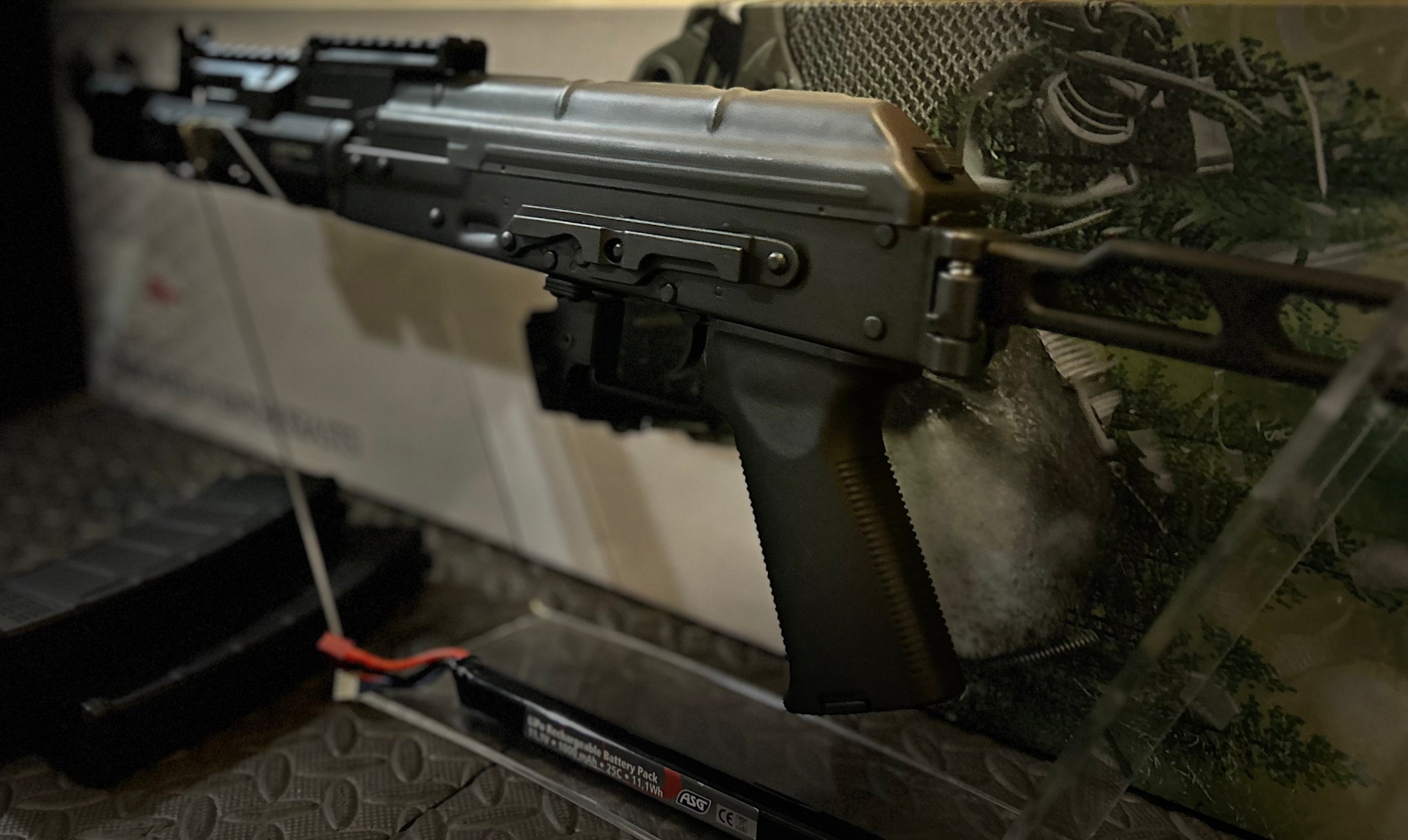 ARCTURUS AK74U CUSTOM Airsoft Gun with Metal Body and Realistic Details for Enthusiasts