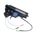 ARES gearbox V2 with motor and wiring for airsoft gun upgrades and repairs