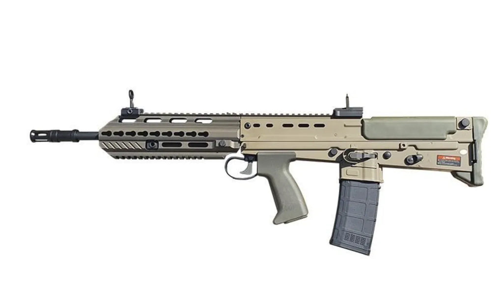 ARES L85A3 AEG AIRSOFT Gun with Tactical Design and Adjustable Features for Enhanced Performance