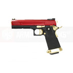 AW Custom Armorer Works Competition Grade Hi-Speed 5.1 GBB Pistol with Red and Gold Finish