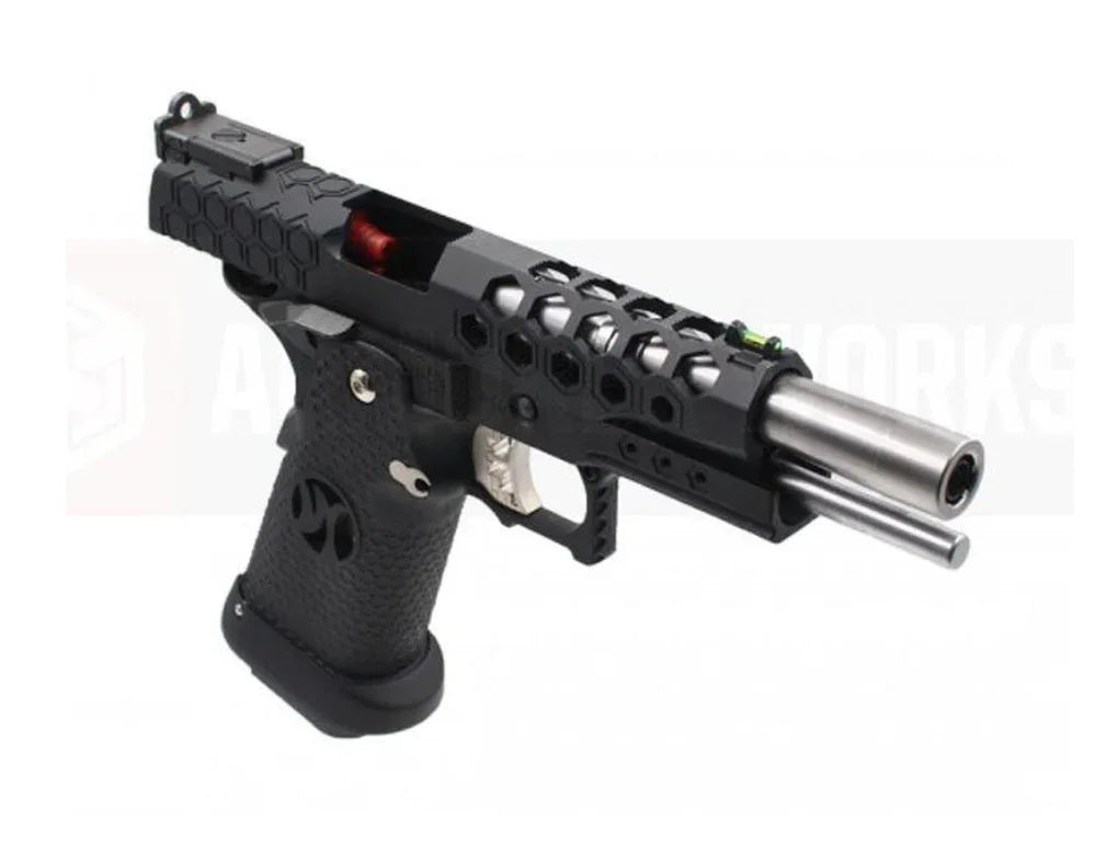 ARMORER WORKS COMPETITION HI-SPEED 5.1 Pistol with Unique Design and Enhanced Performance Features