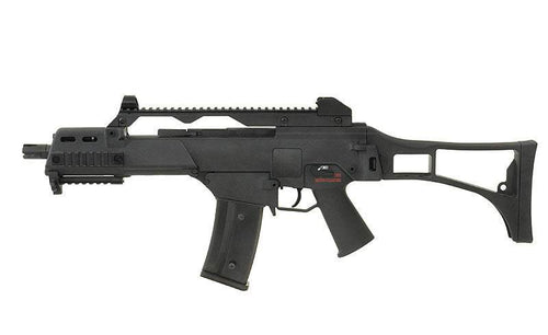 ARMY ARMAMENT GBB R36C AIRSOFT Gun with Tactical Rail and Ergonomic Design for Enhanced Gameplay