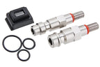 ARMY ARMAMENT HICAPA HPA ADAPTER with two stainless steel fittings and O-rings for airsoft systems