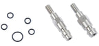 ARMY ARMAMENT M4 HPA ADAPTER kit with two metal adapters and O-rings for airsoft use