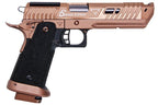 ARMY ARMAMENT TTI SAND VIPER PISTOL with bronze finish and ergonomic grip for precision shooting